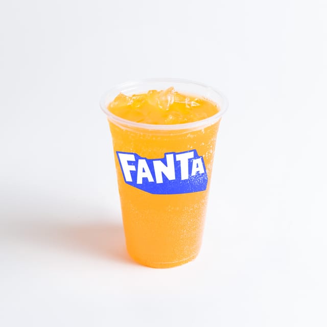 Fanta Orange Soda.
