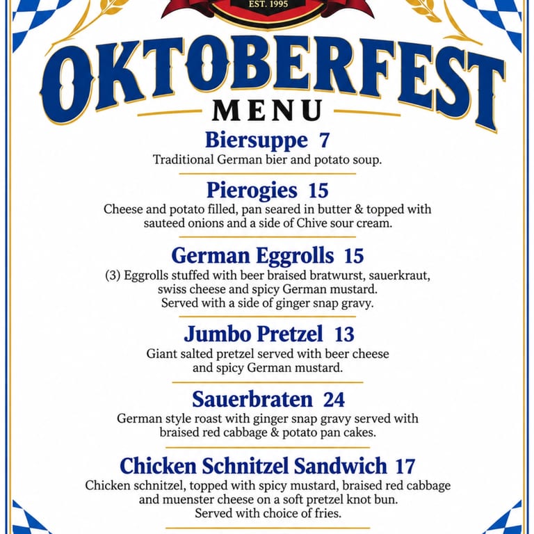 Baileys Oktoberfest fair
