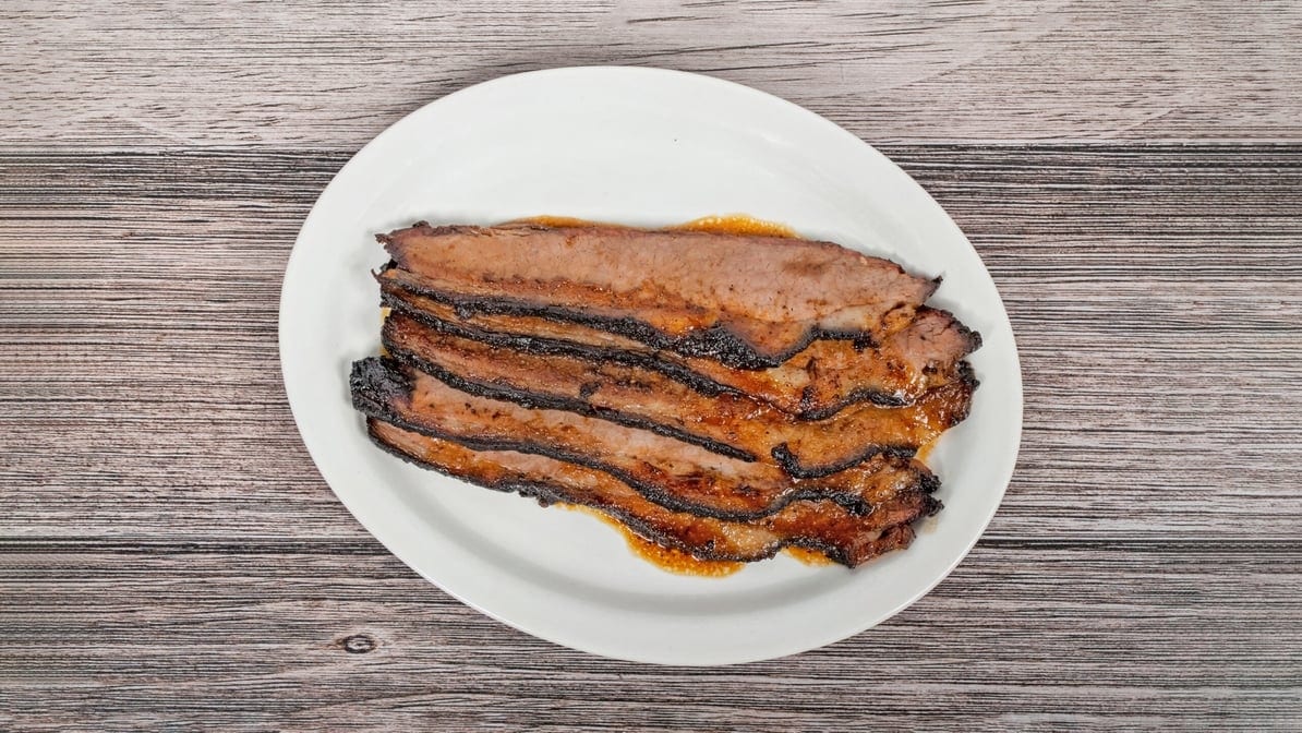 Beef Brisket Sandwich.