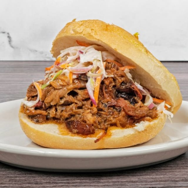 Pulled Pork Sandwich.