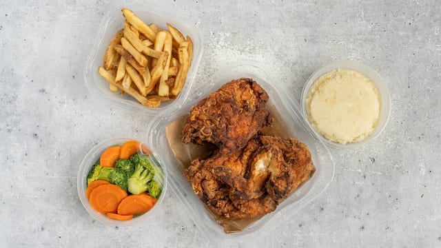 1/2 Fried Chicken.