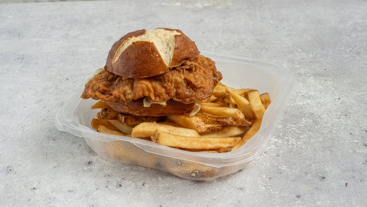 Spicy Fried Chicken Sandwich.