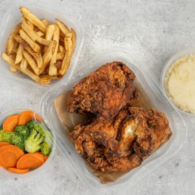 1/2 Fried Chicken.