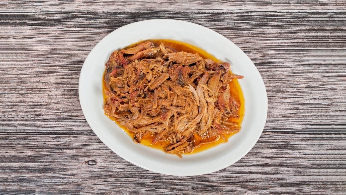 Pulled Pork Platter.