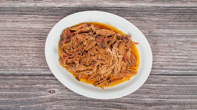 Pulled Pork Platter.