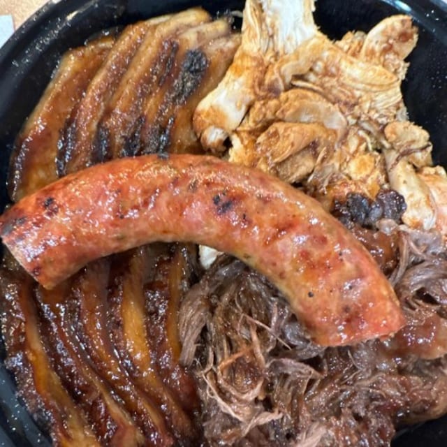 BBQ Sampler For One.