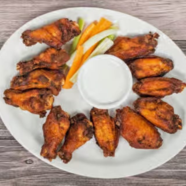 10- Jumbo Chicken Wings.