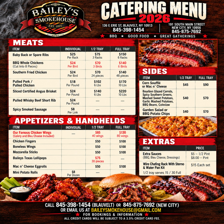 Let Us Cater Your Next Event
