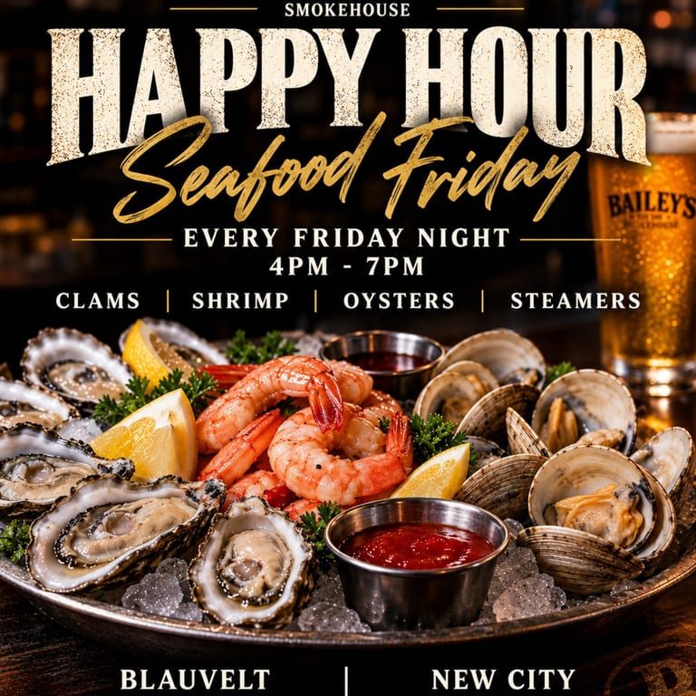Friday Raw Bar • 4–7 PM