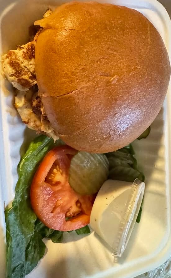 Grilled Chicken Sandwich.